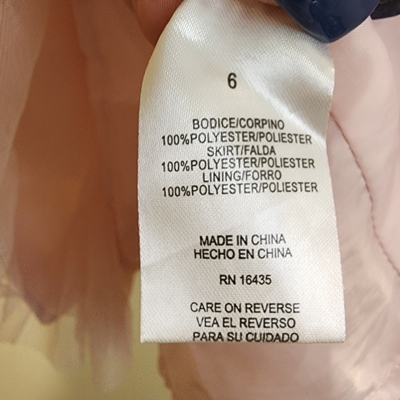 BISCOTTI Girls Tule Formal Dress size 6 - Picture 9 of 12